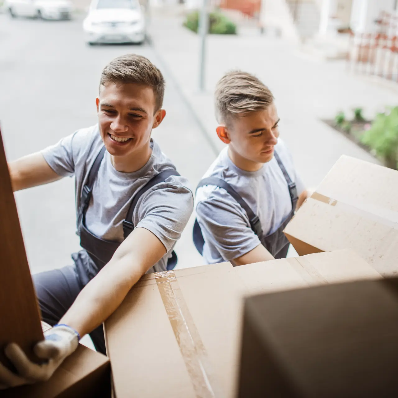 Professionelles Umzugsteam